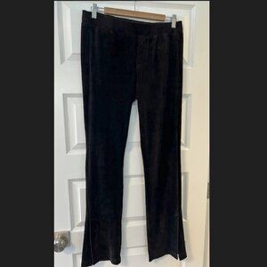 Pam & Gela Black Velour Pants